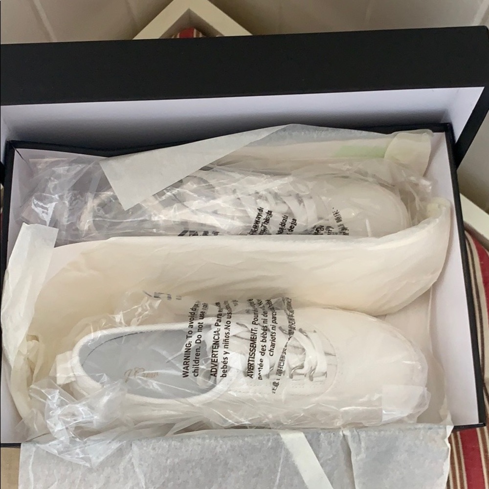 NIB J. Crew Harbor sneaker in White - Picture 6 of 7